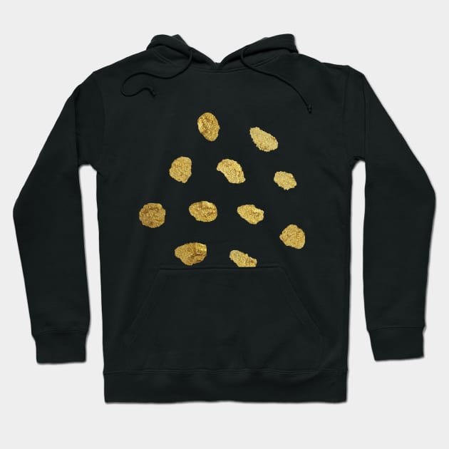 A splash of gold Hoodie by brighter bolder louder